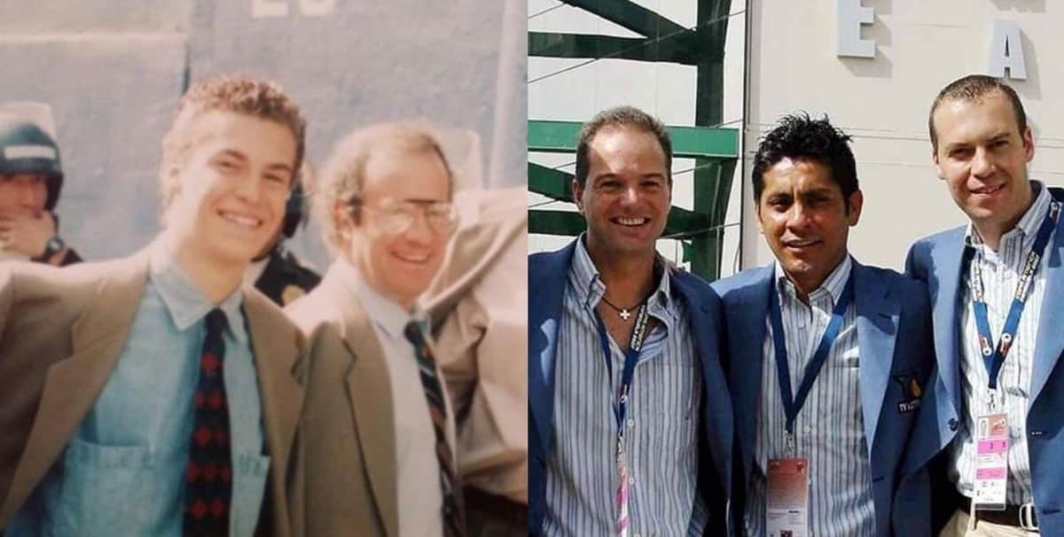 José Ramón Fernández, Luis García y otros personajes enemistados con André Marín dan pésame a la familia