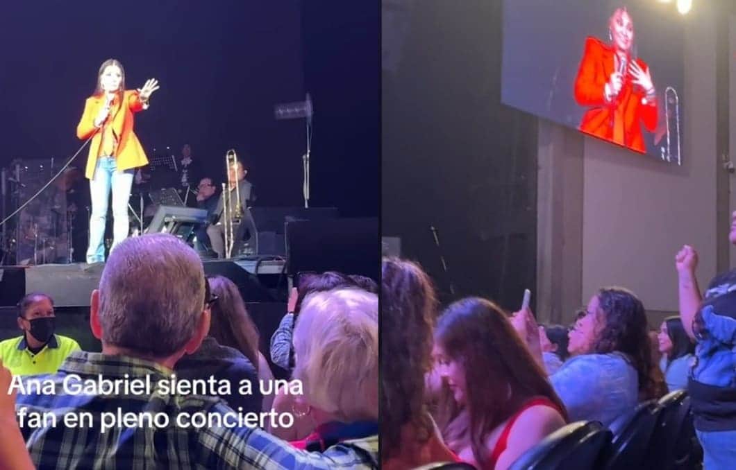 VIDEO: Ana Gabriel humilla a fan en pleno concierto y redes 'explotan'