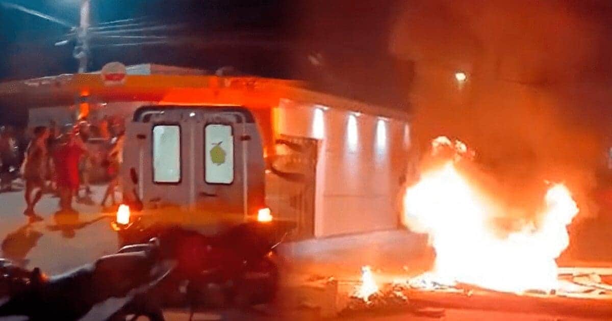 VIDEO: Multitud quema vivo a un sujeto que confesó haber abusado de un niño de 1 año y 7 meses en Brasil