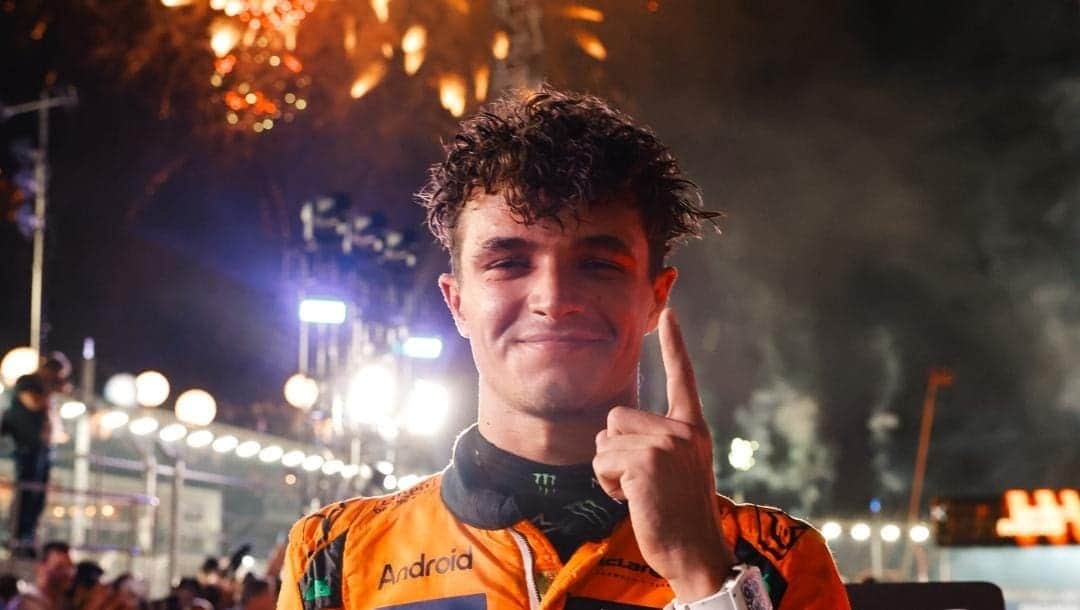 Video: Lando Norris gana el GP de Singapur; "Checo" Pérez concluyó en décimo