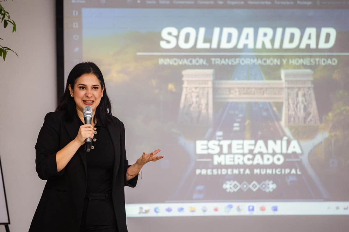 Estefanía Mercado iniciará su gobierno con 15 obras para embellecer Solidaridad