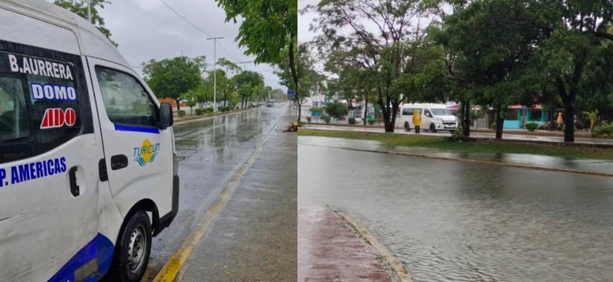 Empleados no llegaron a trabajar debido a la falta de transporte público y taxis en Cancún