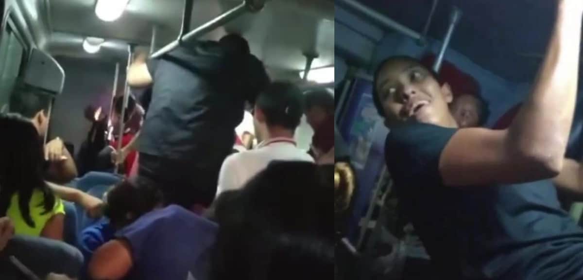 Video: Hallan una serpiente en el transporte público en Veracruz