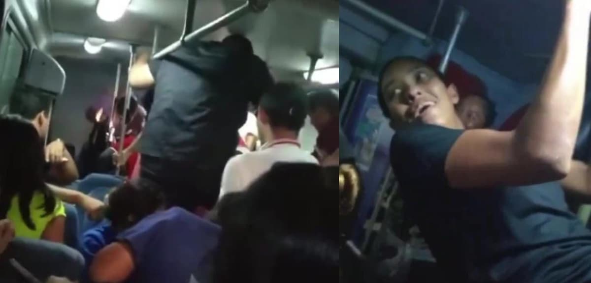 Video: Hallan una serpiente en el transporte público en Veracruz