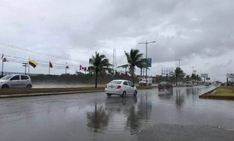 Vigilan en Quintana Roo posible formación de zona de baja presión en el mar Caribe