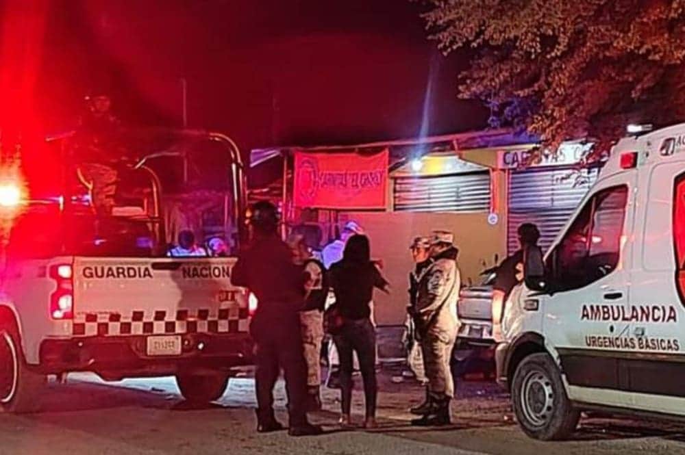 Asesinan a balazos a cinco personas dentro de un taller mecánico en Acapulco