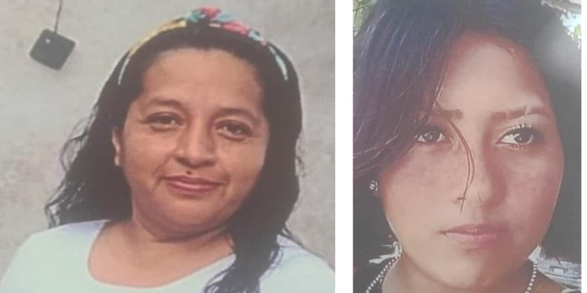 Reportan como desaparecidas a una mujer de 42 años y a una menor de 15 en Cancún