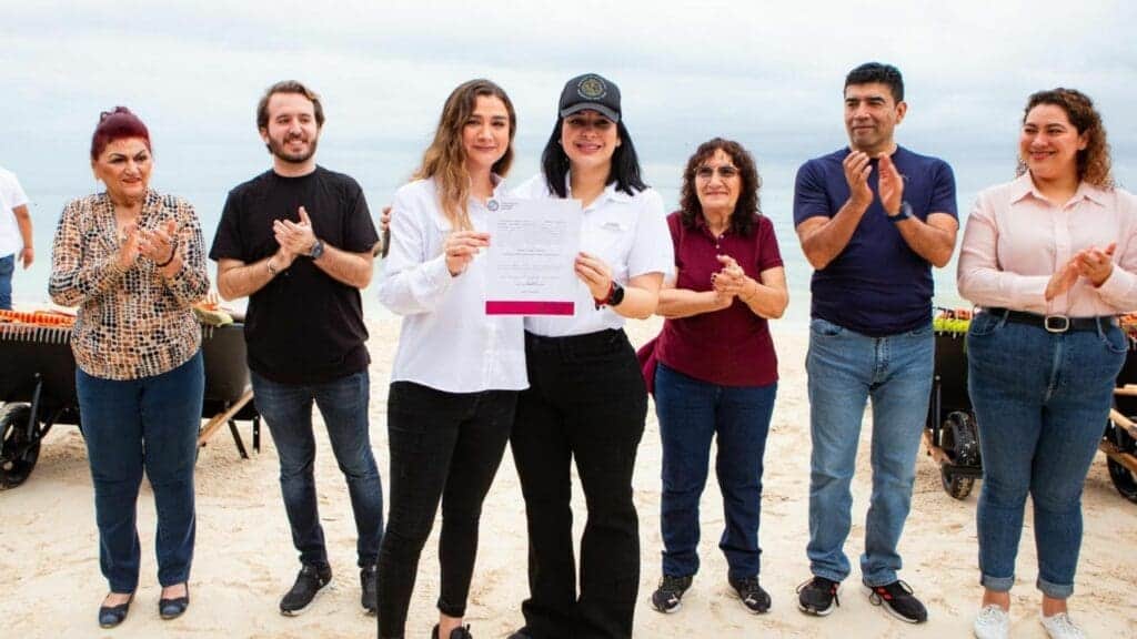 Cuidar y preservar nuestras playas para las familias y turistas, compromiso de todos: Estefanía Mercado