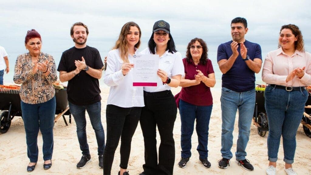 Cuidar y preservar nuestras playas para las familias y turistas, compromiso de todos: Estefanía Mercado