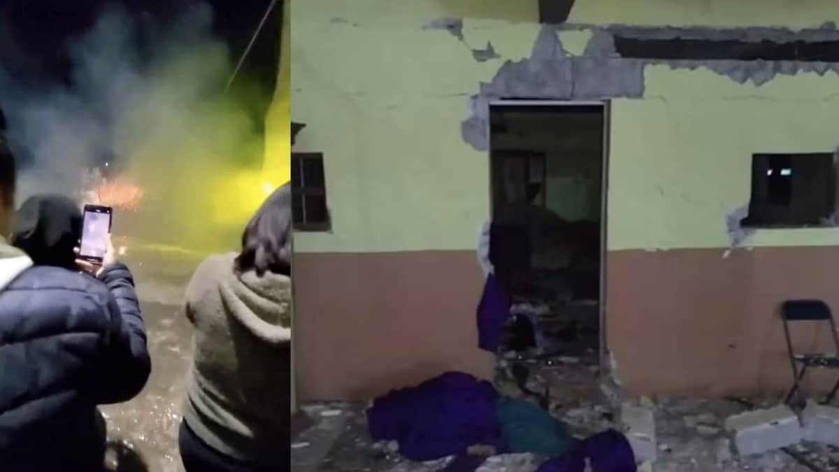 Video: Explota tanque de gas durante fiesta patronal en Puebla y deja nueve heridos