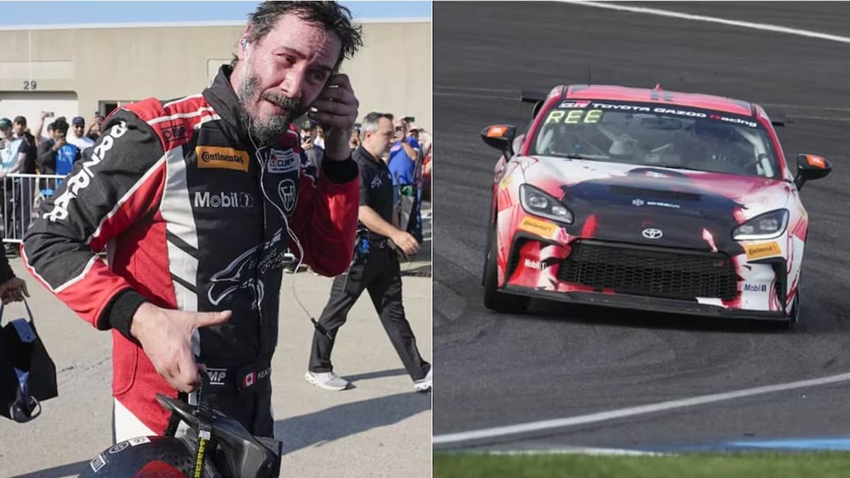 Debuta Keanu Reeves como piloto de carreras en Indianápolis, Estados Unidos