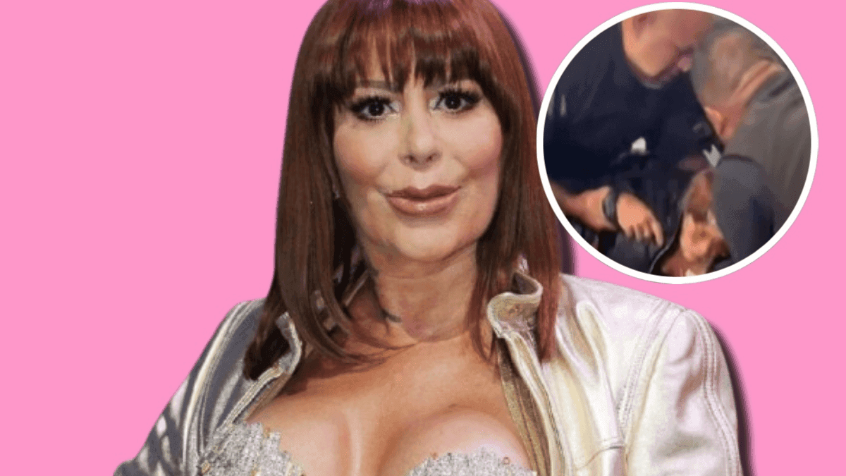 VIDEO: Alejandra Guzmán sufre fuerte caída en el aeropuerto junto a Silvia Pinal y desata especulaciones