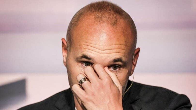 Video: Andrés Iniesta anuncia entre lágrimas su retiro como jugador de futbol