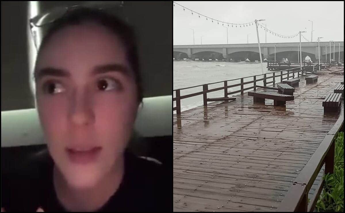 VIDEO: Mujer asegura que yucatecos se inventan los huracanes para no hacer nada