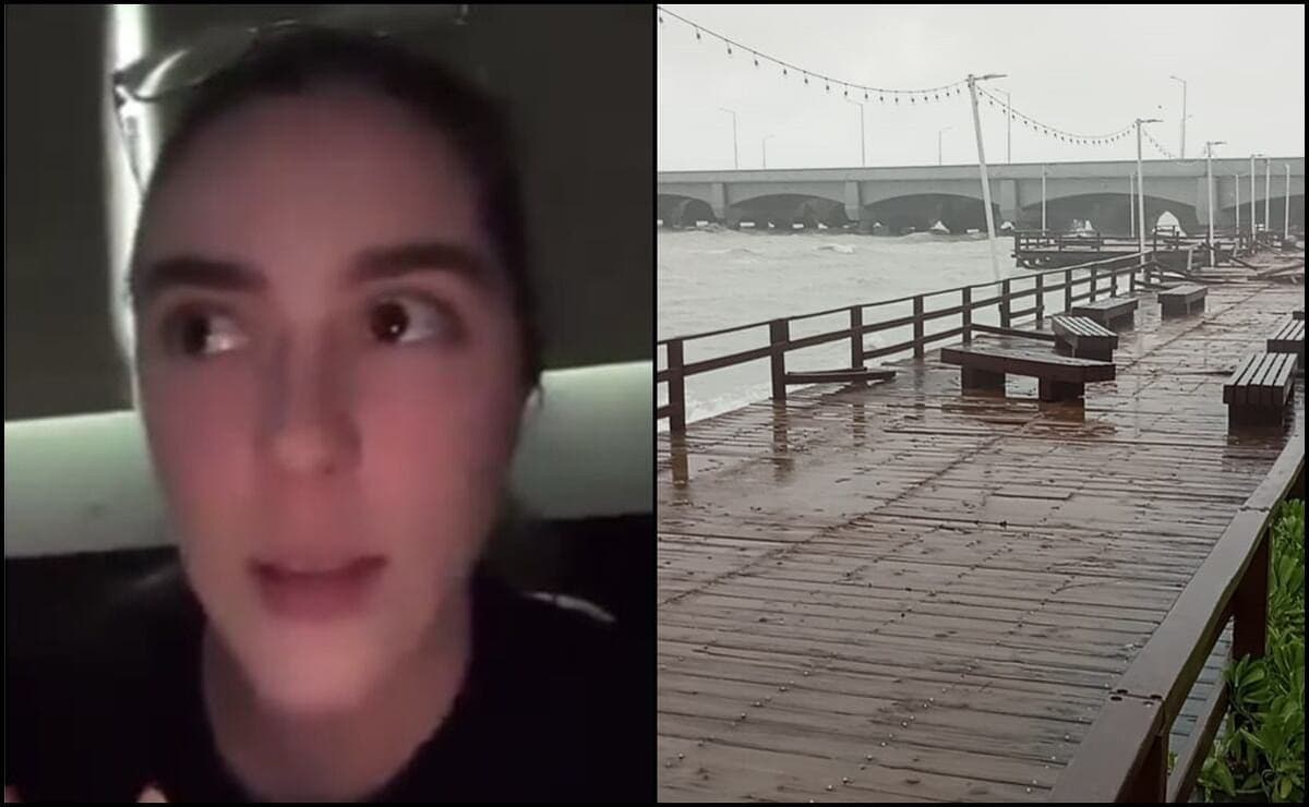 VIDEO: Mujer asegura que yucatecos se inventan los huracanes para no hacer nada