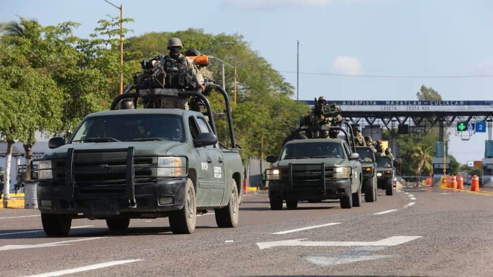 Llega cuarto contingente del ejército para reforzar seguridad en Sinaloa; suman 650 soldados