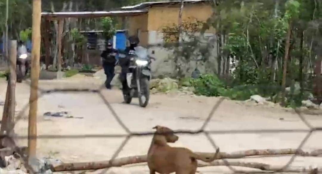 Video: Balacera entre policías y sujetos armados en In House de Playa del Carmen deja un lesionado