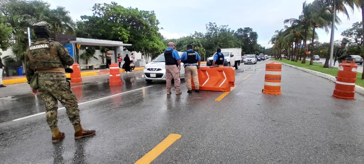 Roban cuantioso botín en lujoso centro de hospedaje en la Zona Hotelera de Cancún
