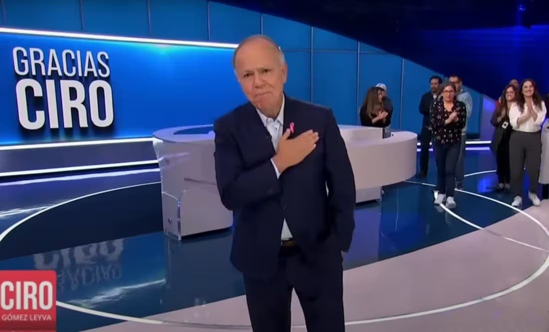 Video: Ciro Gómez Leyva se despidió entre lágrimas de su programa en Imagen TV