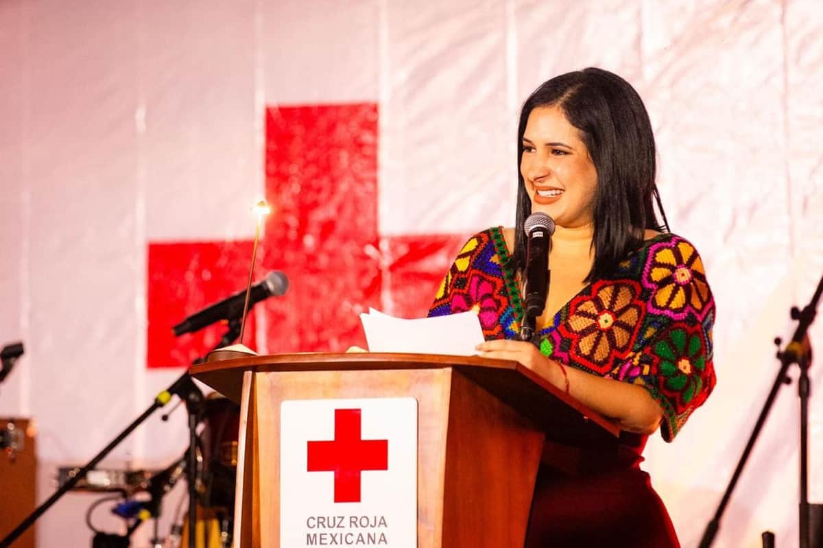 Cruz Roja Mexicana, institución que salva vidas y brinda esperanza: Estefanía Mercado