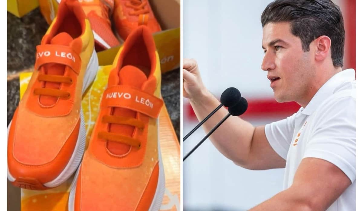 Samuel García anuncia que dará tenis 'fosfo fosfo' a estudiantes de Nuevo León y genera polémica