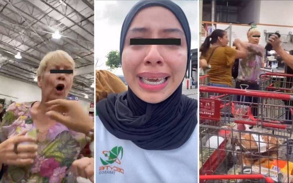 Mujer europea discrimina y agrede a joven mexicana por ser musulmana en Costco de Tabasco