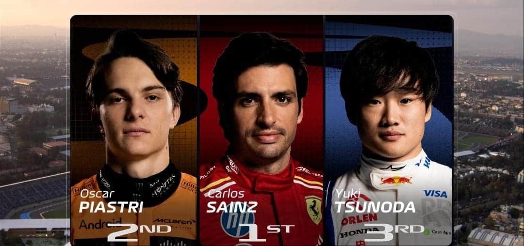 Video: Carlos Sainz lidera las prácticas del GP de México; "Checo" Pérez fue noveno