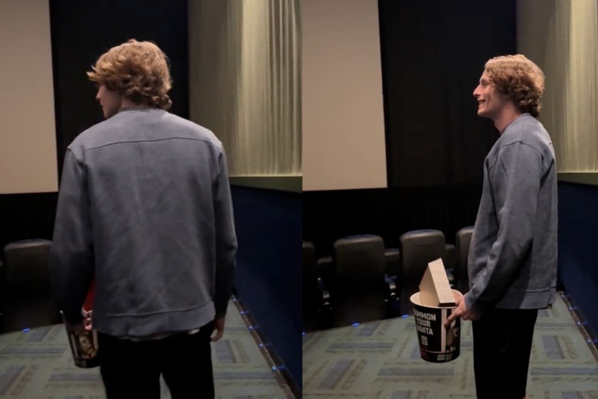 VIDEO: Joven asusta a extraños en sala de cines tras ver ‘Smile 2′