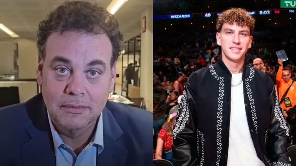 David Faitelson critica a jugador del América por su asistencia al partido de la NBA en México