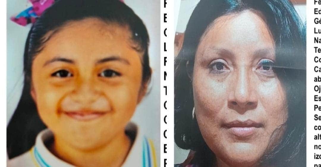 Reportan como desaparecidas a una mujer de 37 años y a una menor de nueve en Cancún