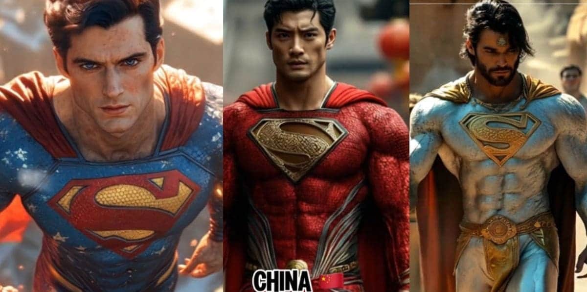 VIDEO: Así se vería Superman en distintos países según la inteligencia artificial