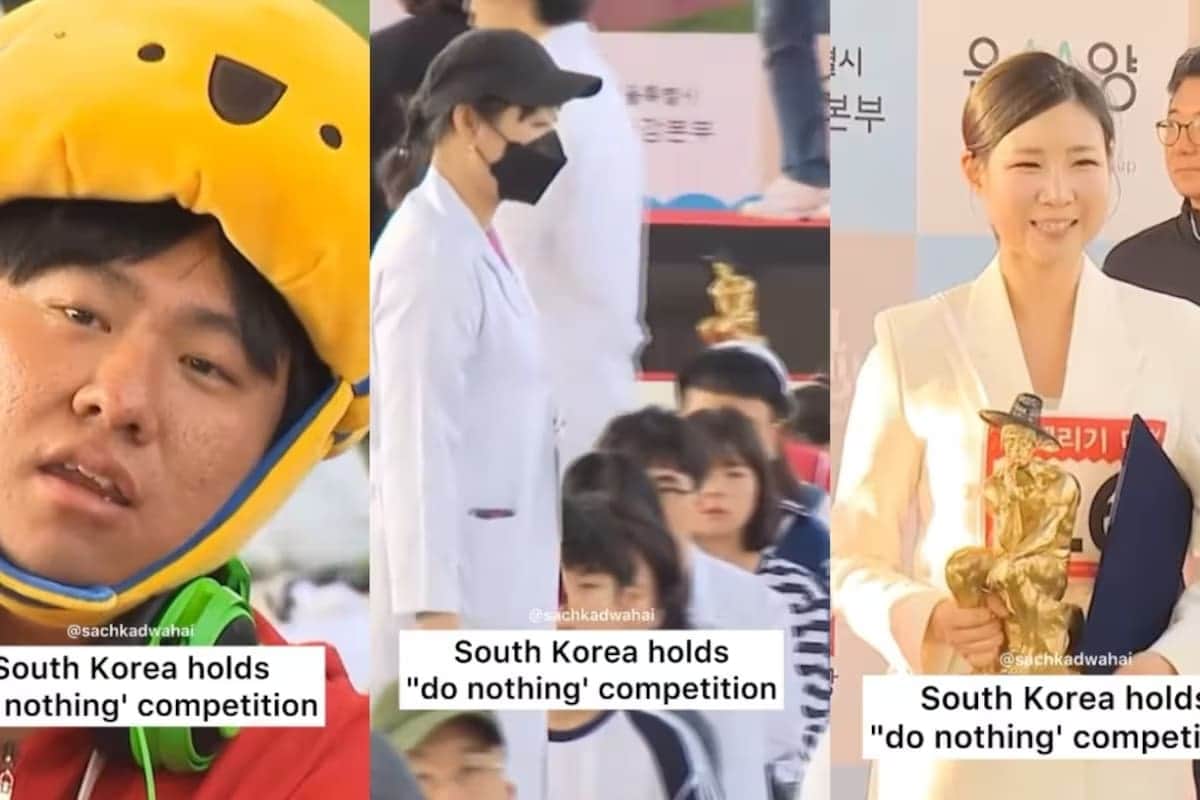Competencia en Corea del Sur se vuelve viral por su temática: no hacer nada