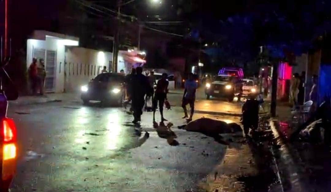 Otra ejecución más; asesinan a una mujer en la 216 de Cancún