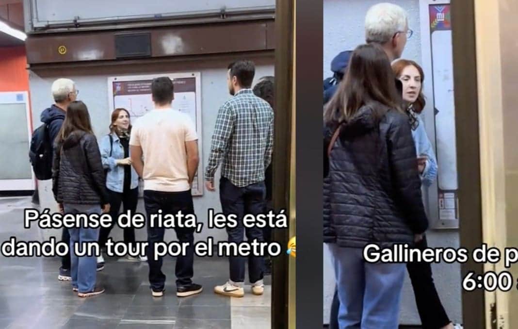 VIDEO: Viralizan supuesto recorrido guiado por el Metro de la CDMX y redes estallan en burlas
