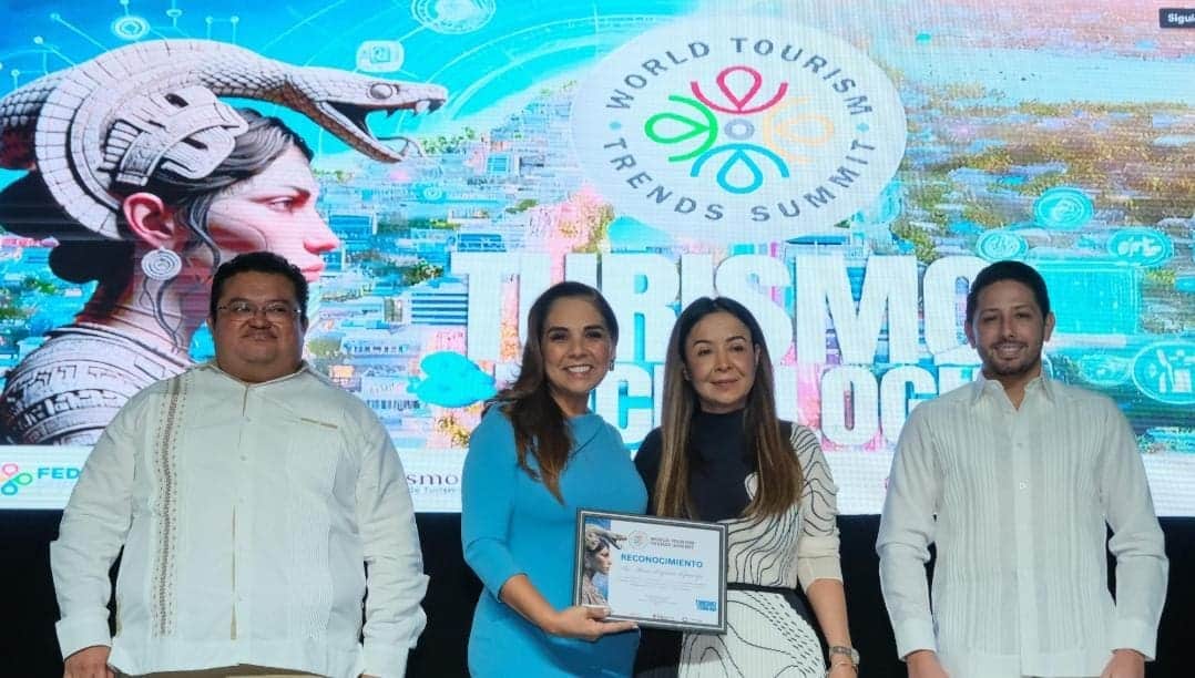 Inaugura Mara Lezama el World Tourism Trends Summit en Cozumel, evento organizado por FETUR