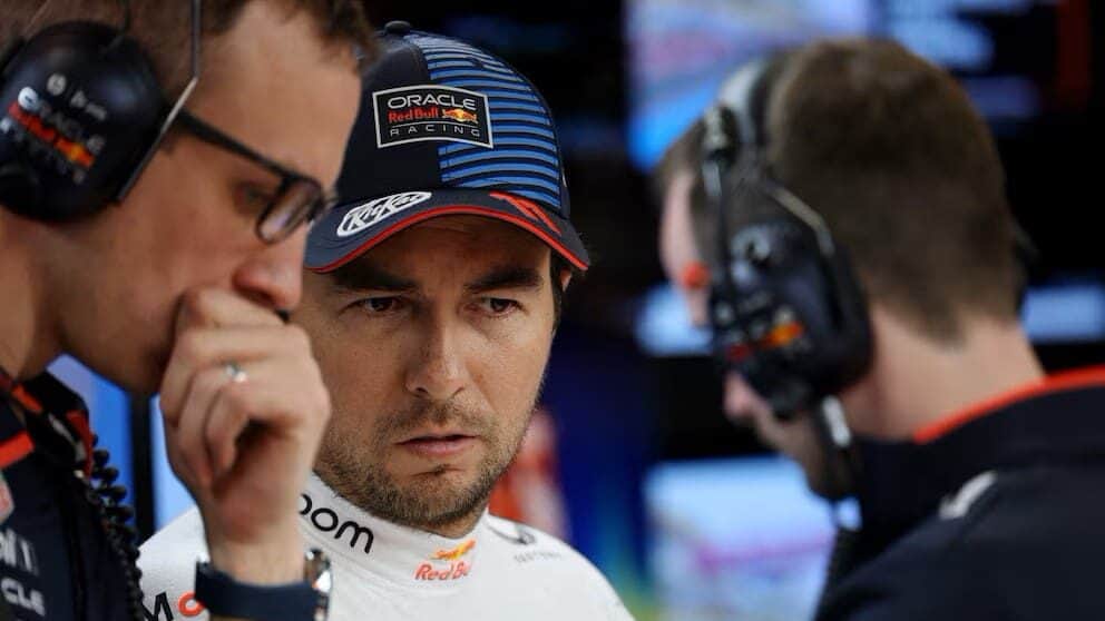 Video: Checo Pérez termina en último lugar la carrera sprint del GP de Qatar