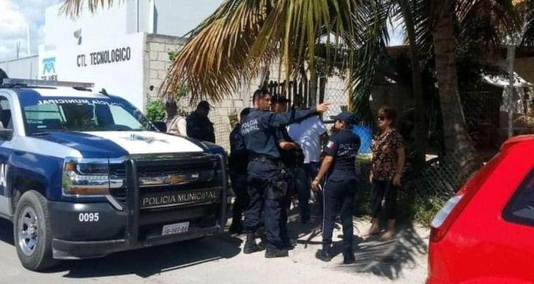 Mujer víctima de violencia agrede con un machete a su pareja en Chetumal