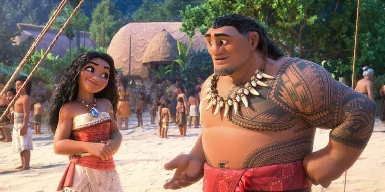 Aquí queda exactamente la Polinesia, lugar donde se desarrolla la película de Disney Moana