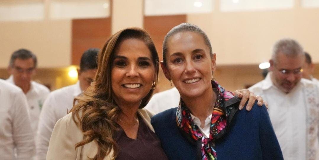 Claudia Sheinbaum y Mara Lezama trabajan para seguir construyendo la paz en Quintana Roo