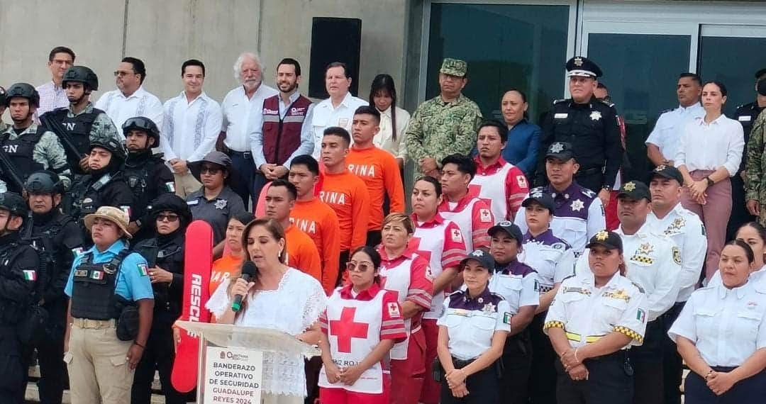 Protegerán más de siete mil elementos a turistas que visiten Quintana Roo: Mara Lezama