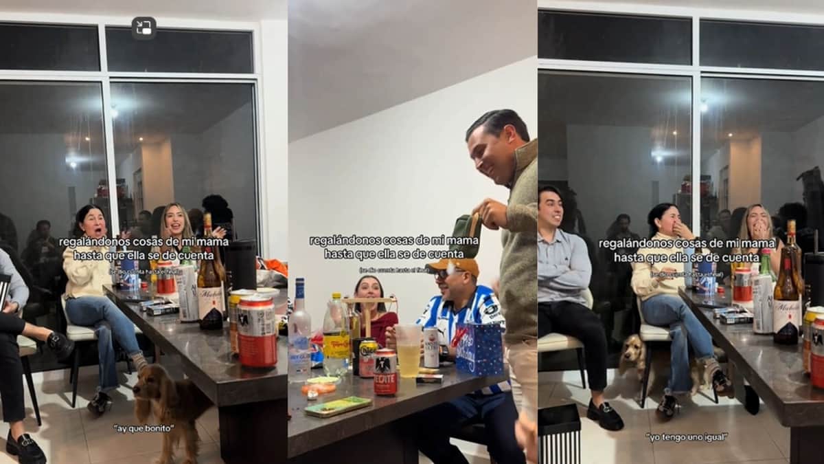 Video: Jóvenes le juegan una broma a su mamá y se regalan sus cosas en el intercambio