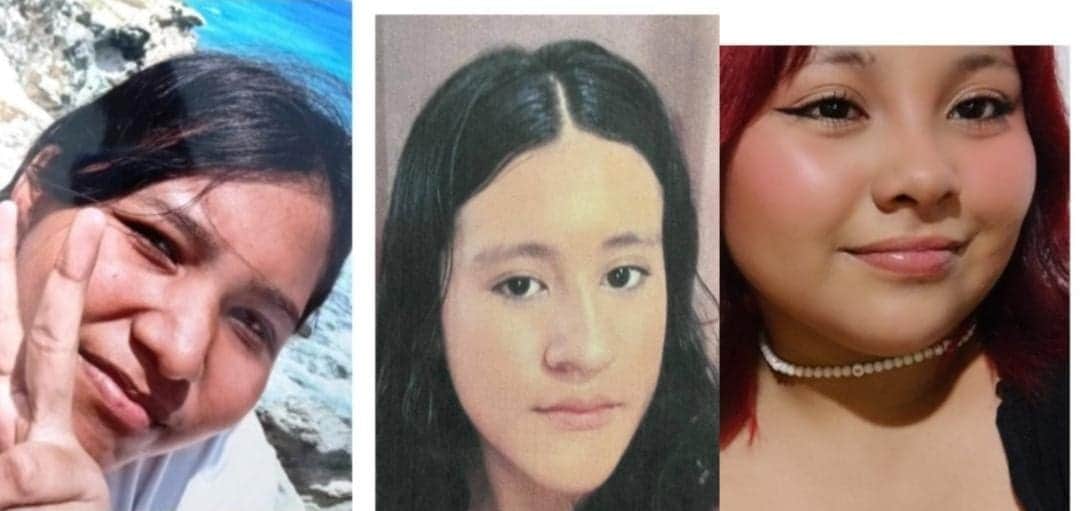Buscan a tres menores desaparecidas en Cancún, Playa del Carmen y Chetumal
