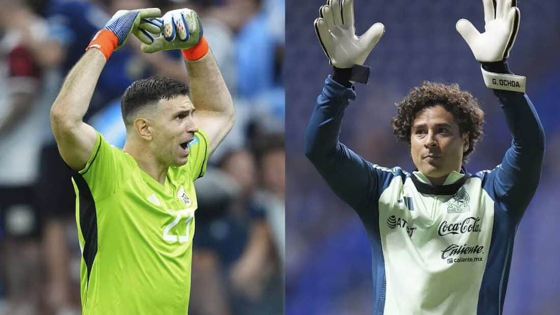 Video: Arquero “Dibu” Martínez se burla de Memo Ochoa por su actuación durante el último Mundial
