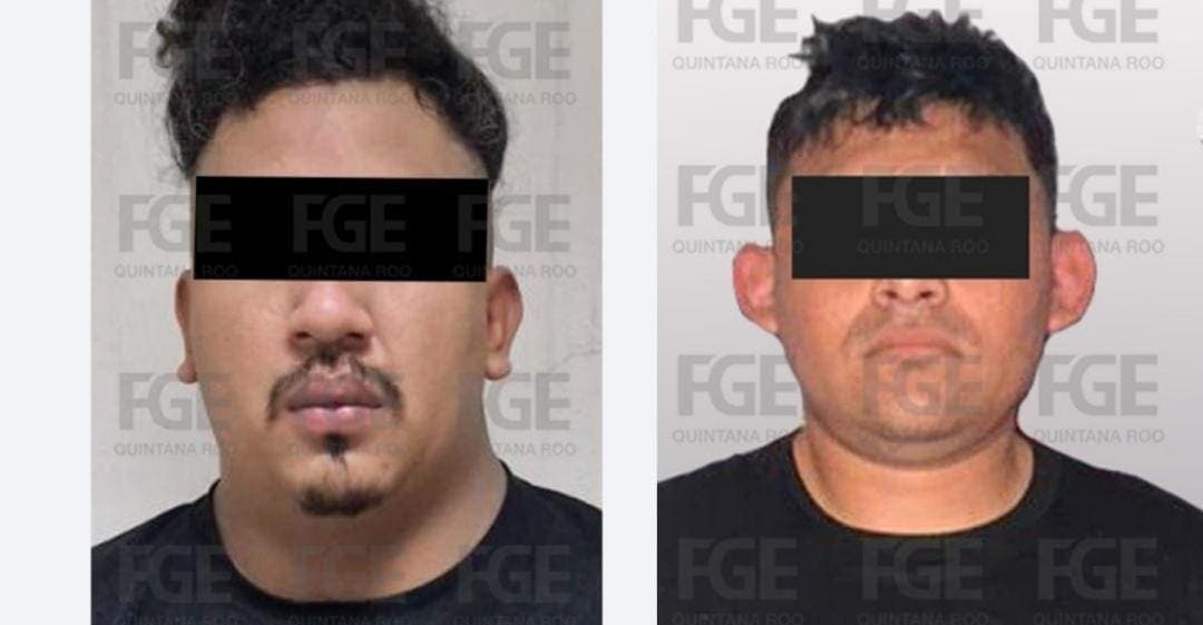 Detienen a presuntos responsables de asesinar a madre e hijo en Cancún