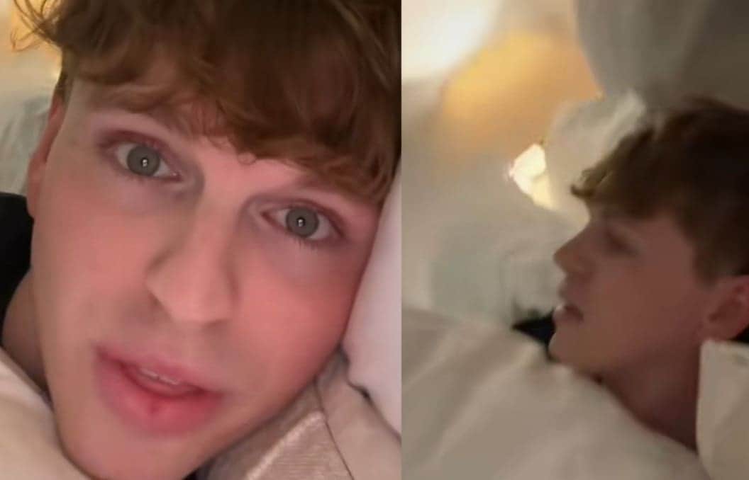 VIDEO: Tiktoker desata polémica por asegurar que las parejas deben dormir en camas separadas