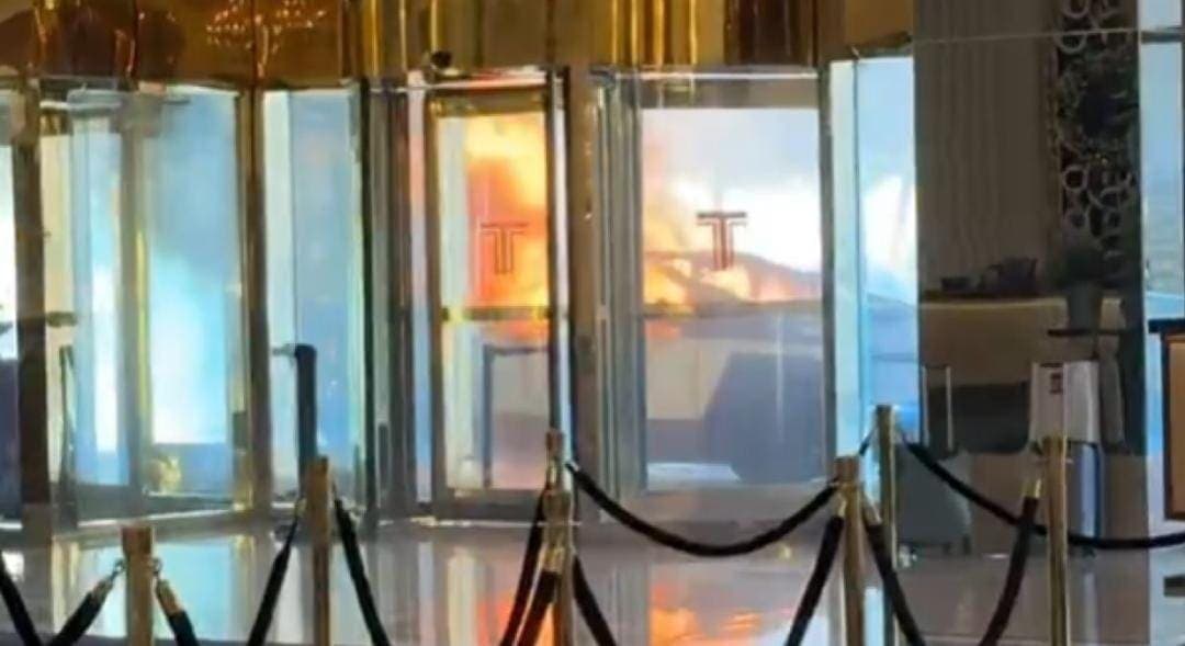 Boina verde del Ejército de Estados Unidos fue quien planeó la explosión del Tesla en Las Vegas