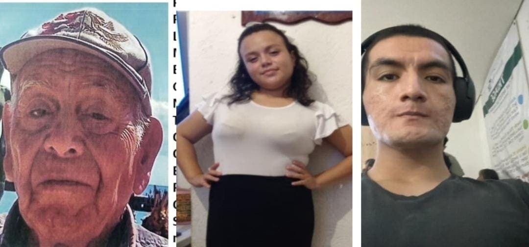 Buscan a una menor y a dos sujetos reportados como desaparecidos en Quintana Roo