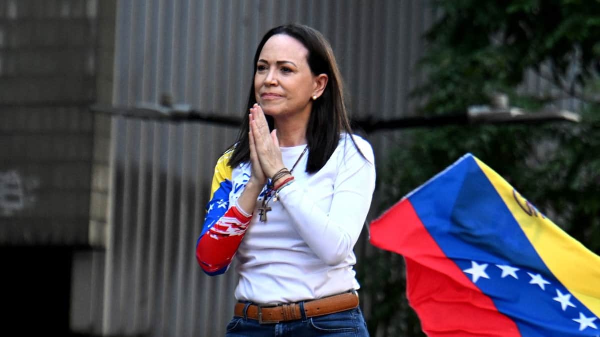 Detienen a María Corina Machado, líder de la oposición de Venezuela, tras protesta contra Maduro