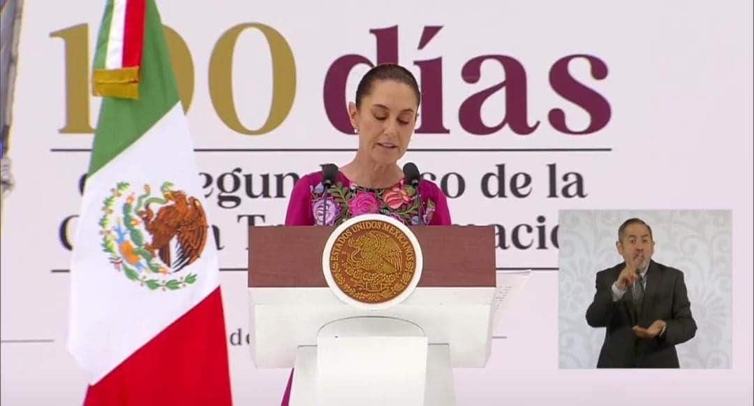 Video: Claudia Sheinbaum cumple sus primeros 100 días de gobierno