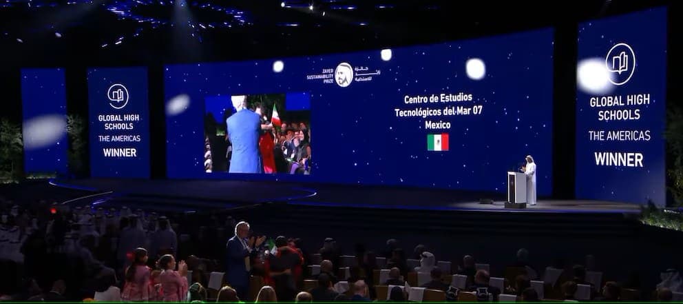 Video: Alumnos de Veracruz ganan premio a la sustentabilidad en Dubái